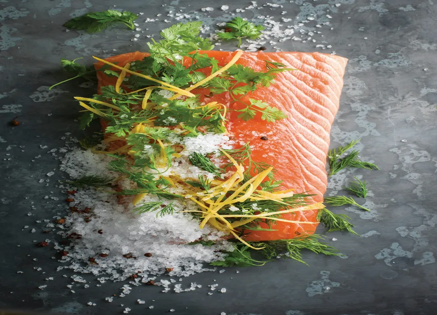 Saumon gravlax