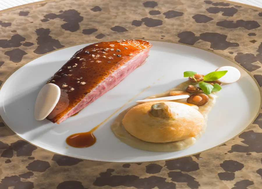 Canard de p. duplantier artichaut, ponzu