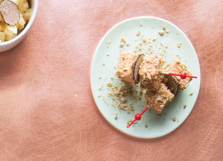 Sucette de foie gras