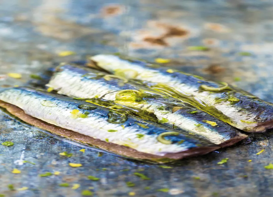 Ceviche de sardines