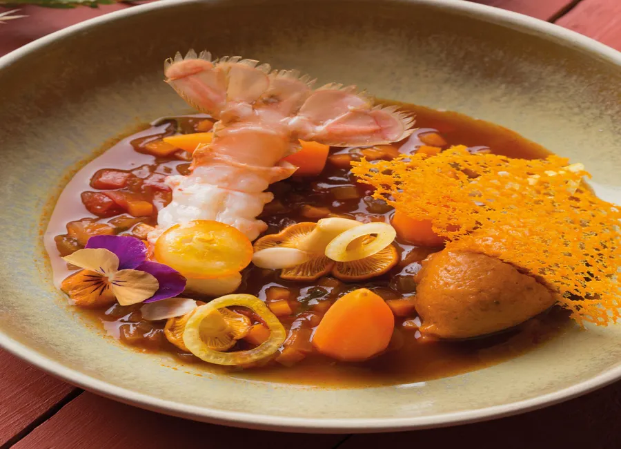 Escabèche de langoustine