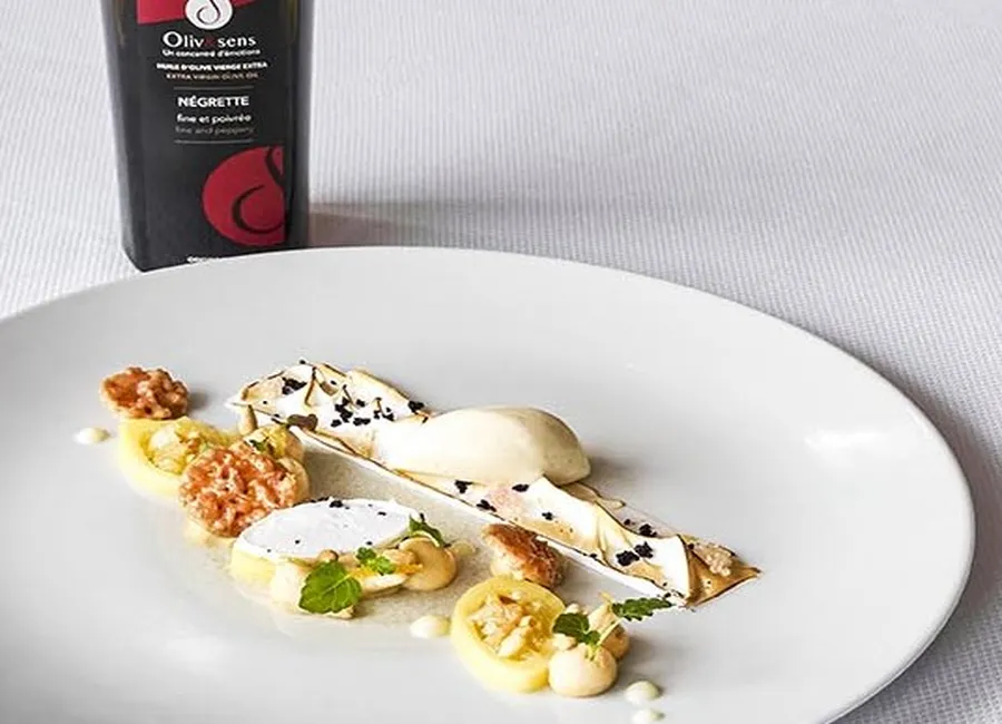 Acidulé de citron,  pignon de pin et huile d’olive oliv&sens
