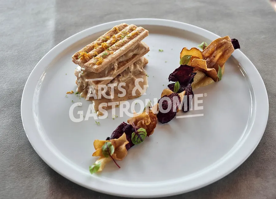 Millefeuille de veau à l’orange