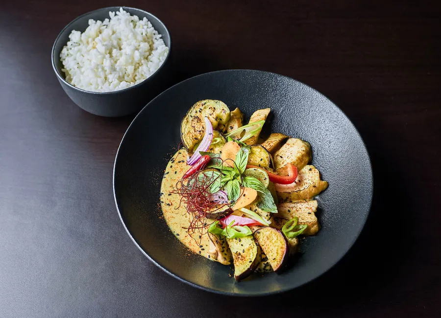 Curry vert thaï au poulet