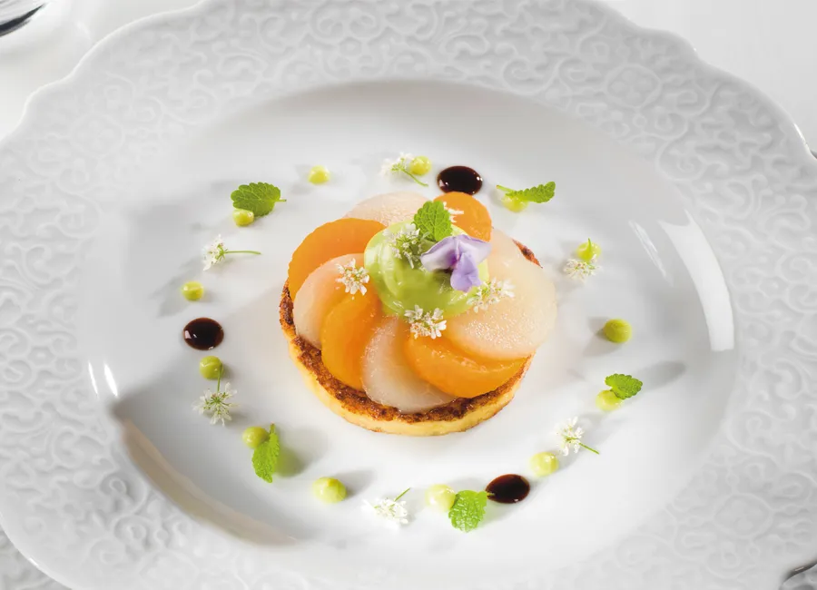 Le pain perdu de mon enfance aux poires