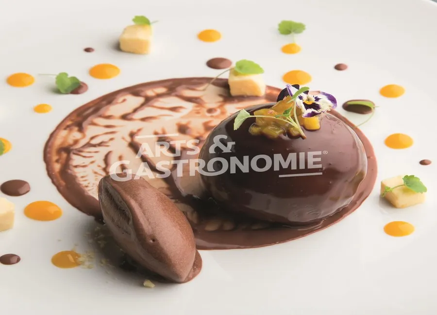 Sphère en chocolat