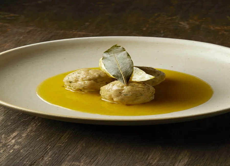 Boulettes de veau au citron, beurre muscade cannelle