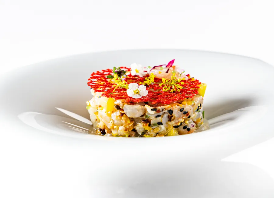 Ceviche de langoustine aux agrumes