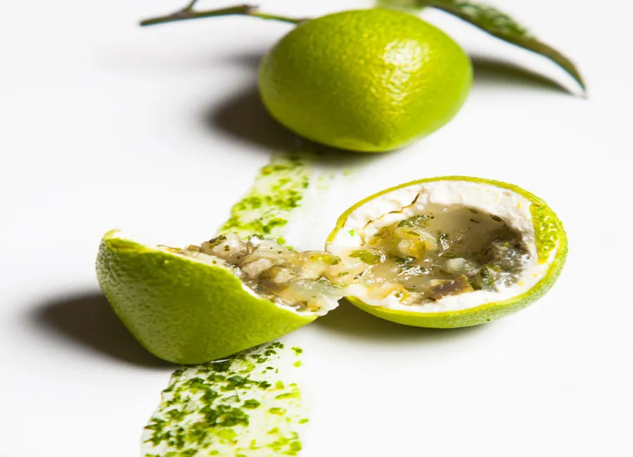 Citron vert par le pâtissier cédric grolet