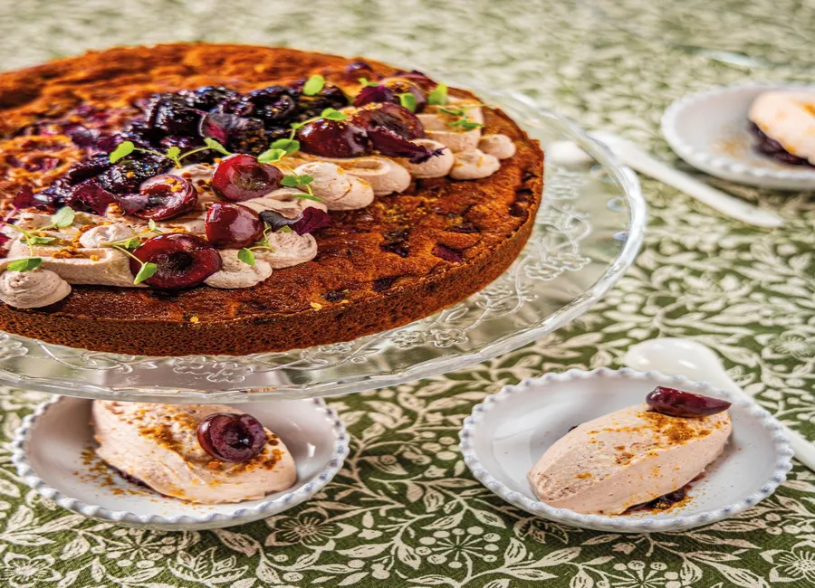 Clafoutis aux cerises façon nonnette