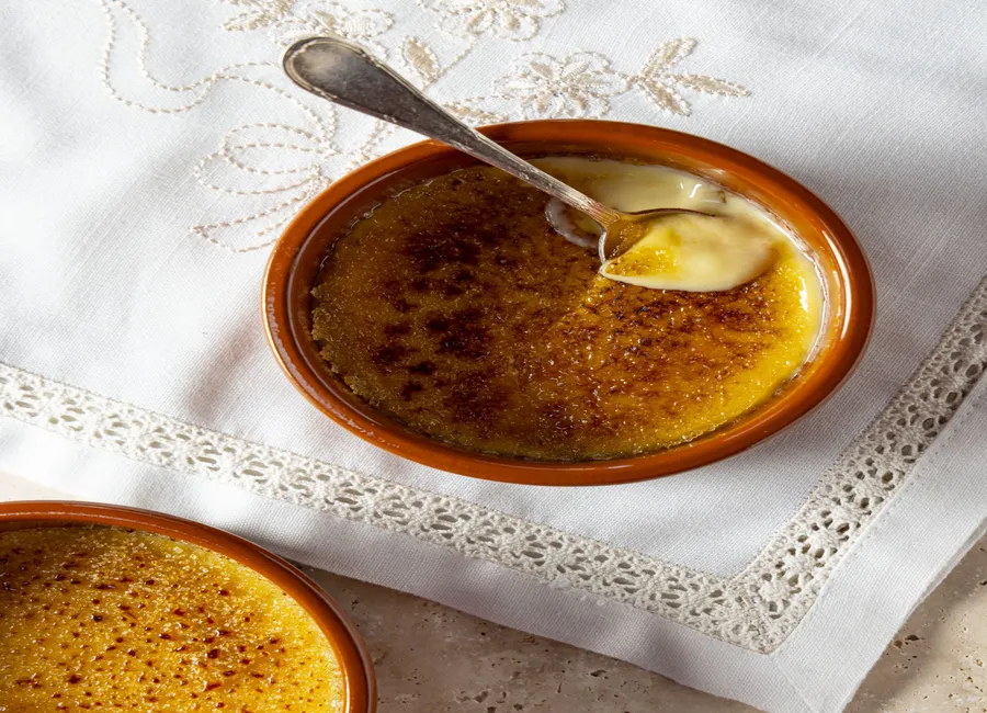 Crème brûlée au miel