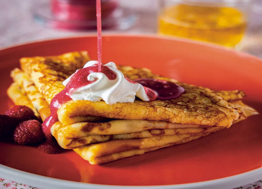 Crêpes made in bourgogne franche-comté