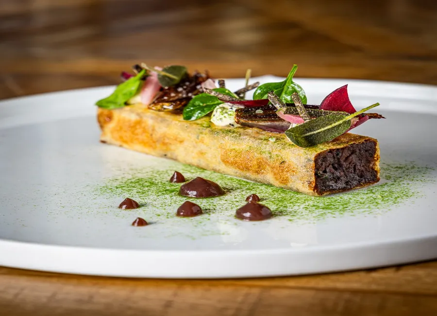 Croustillant de bœuf wagyu