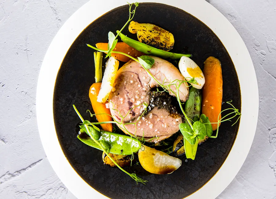 Épaule d’agneau en tapenade