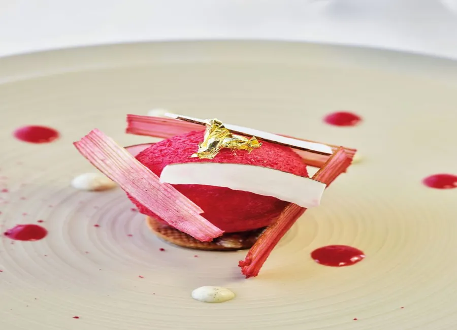 Fraise, rhubarbe, coco