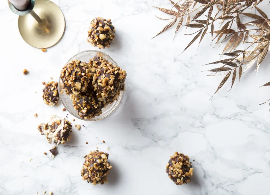 Rochers de foie gras