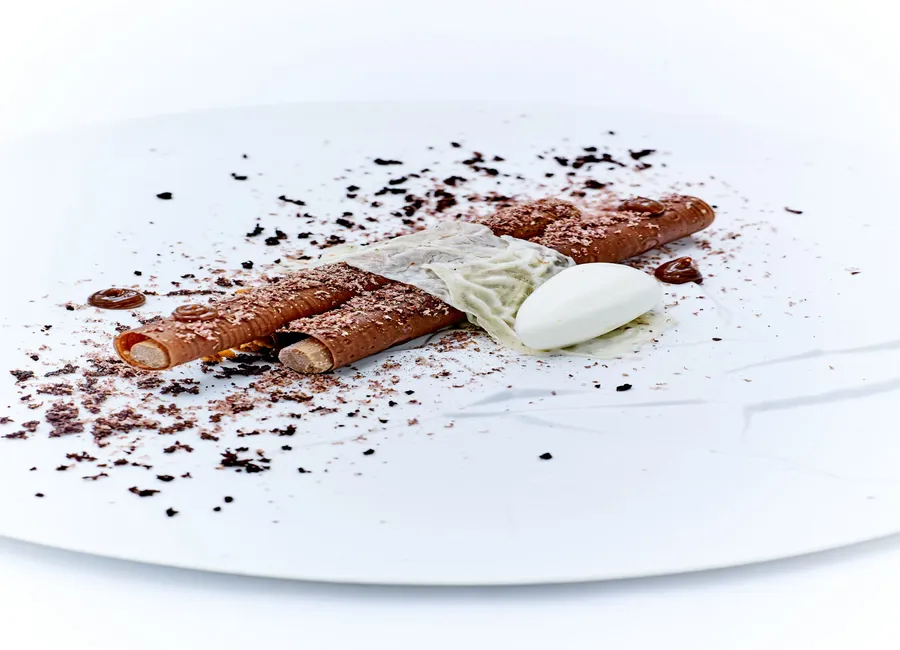 Ecorse de chocolat noir torréfié de cacahuète
