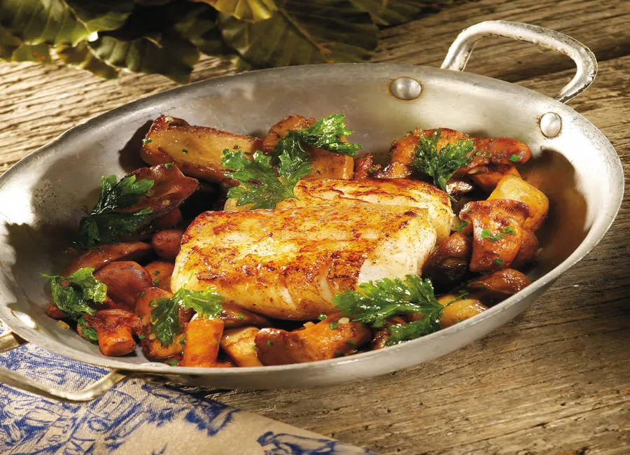 Chèvre frais aux fruits secs et sauge