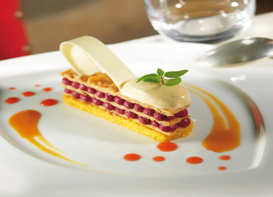 Poitrine de pigeon, et courge butternut rôtie