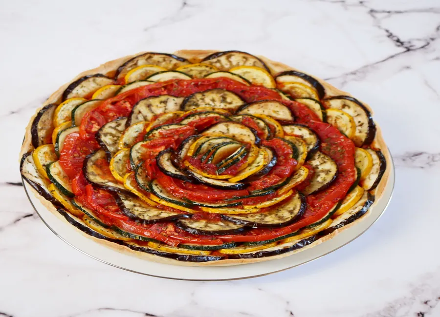 Tarte aux légumes du soleil