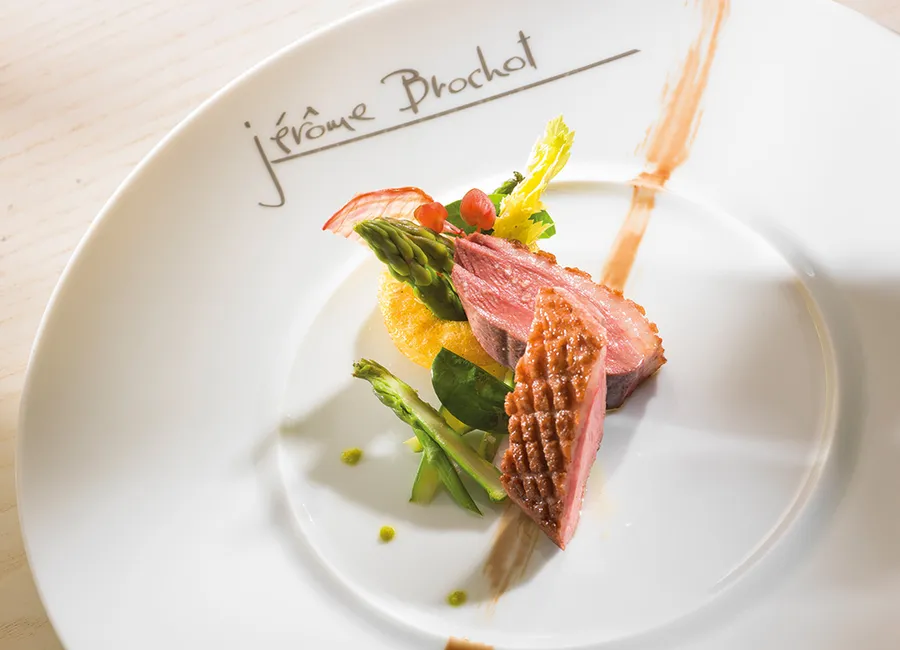 Poitrine de canard frottée aux épices d’orient