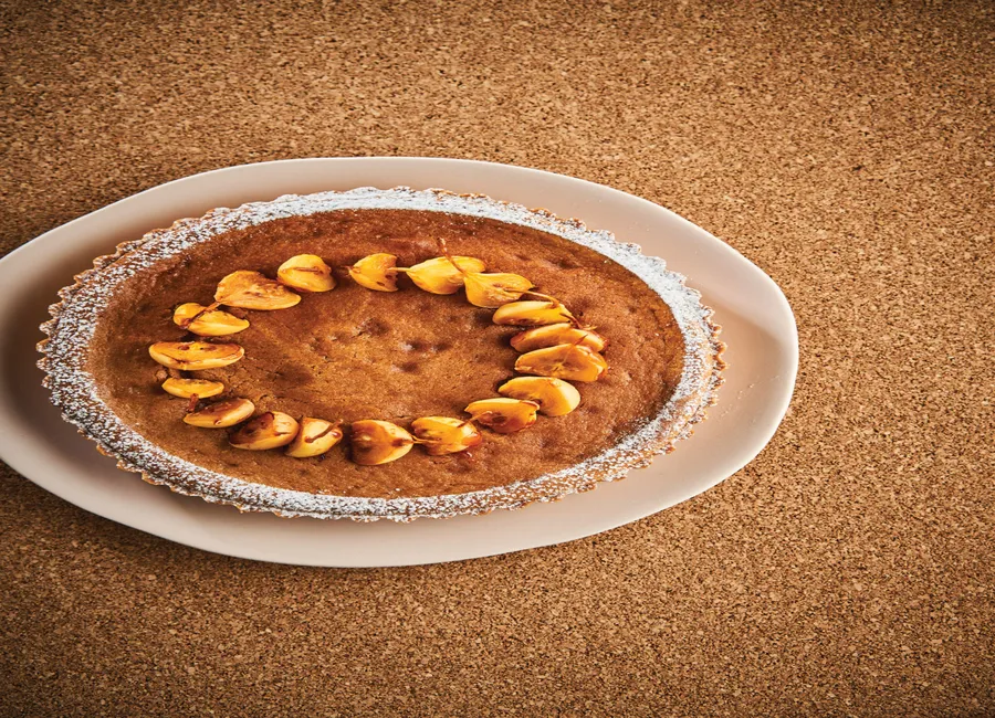 Tarte soufflée à la châtaigne