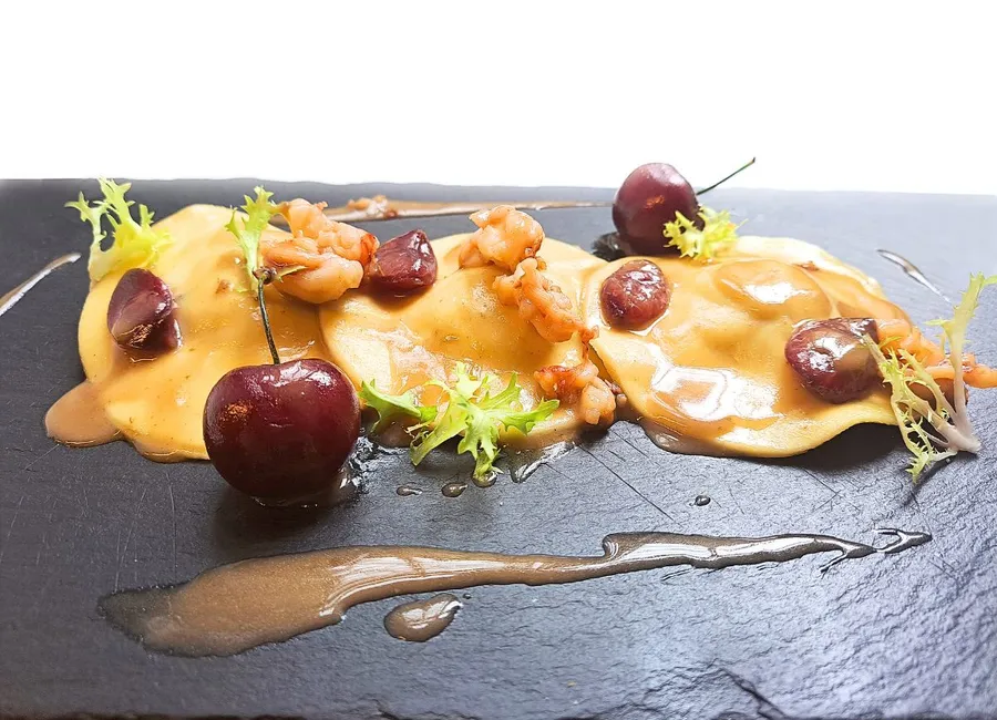 Raviolis au foie gras