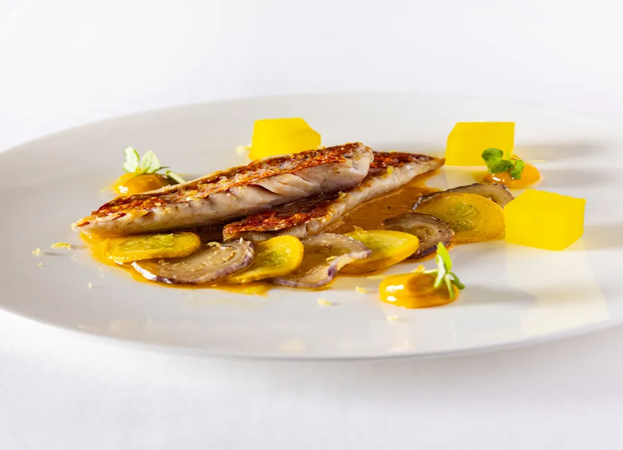 Rouget en bouillabaisse