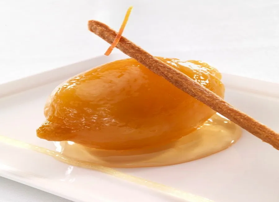 Tarte citron contemporaine