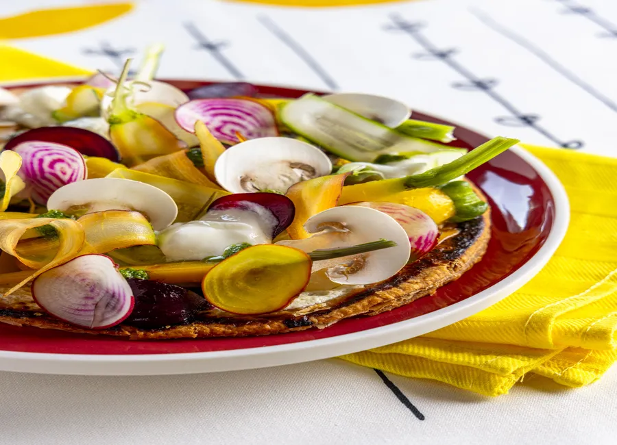 Tarte feuilletée aux légumes