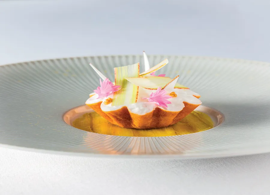 Tartelette rhubarbe
