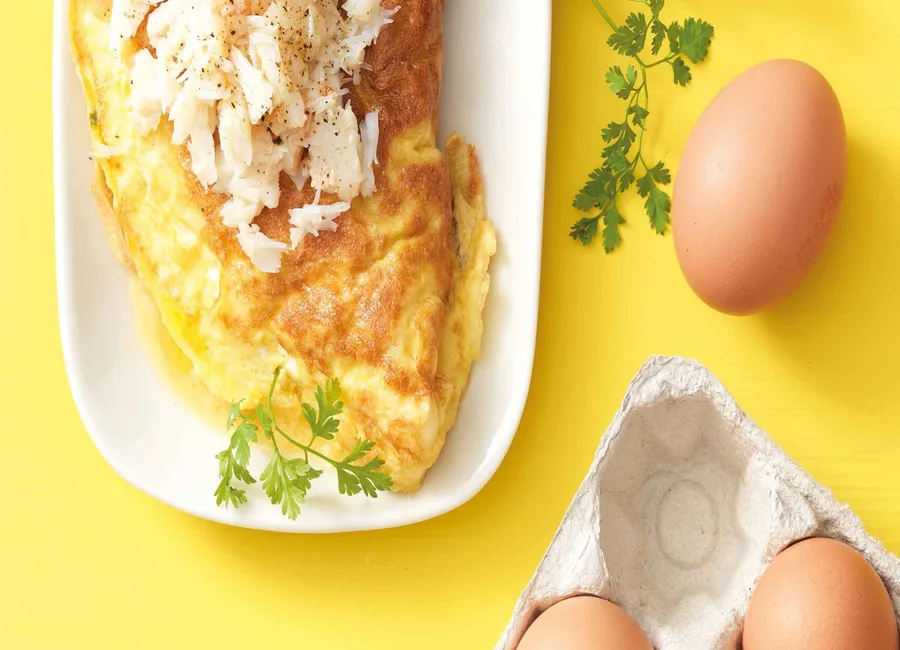Omelette à l’araignée, estragon