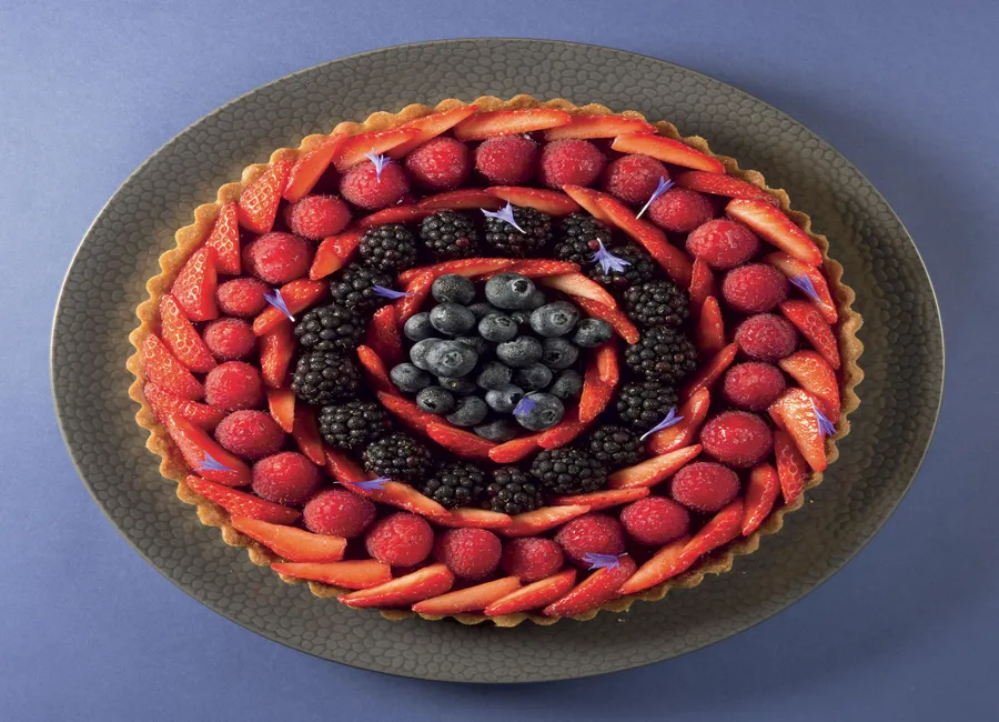 Tarte fruits rouges