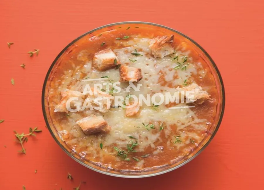 Bisque de homard gratinée