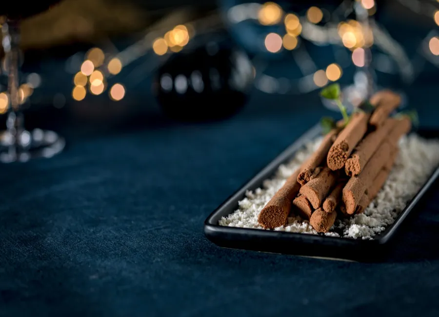 Bûche de noël au chocolat