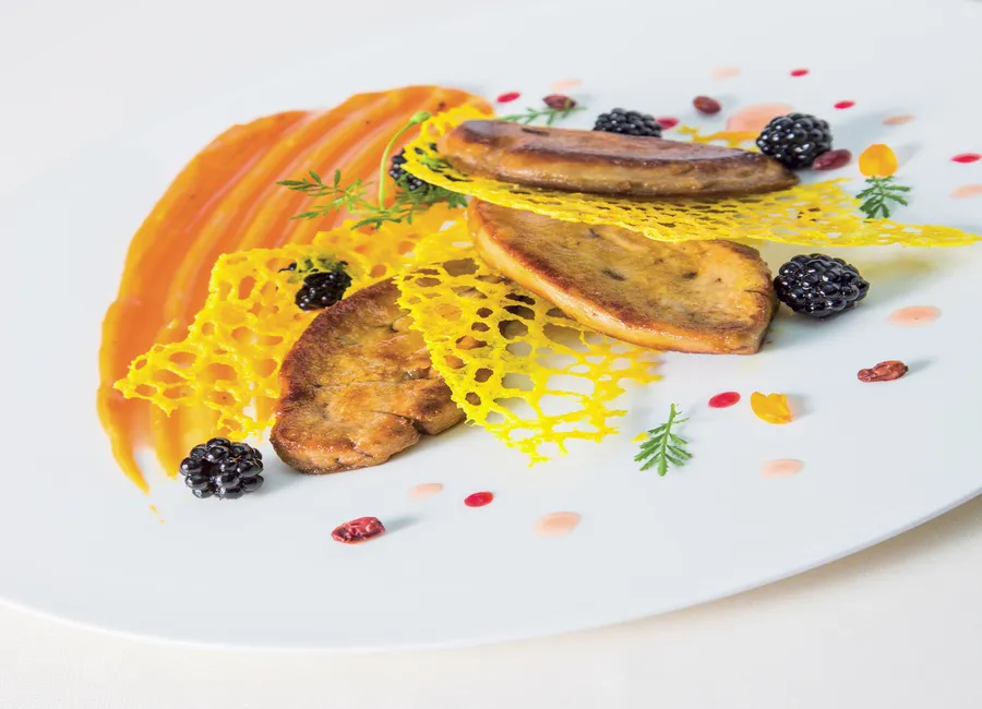 Escalopes de foie gras de canard poêlées