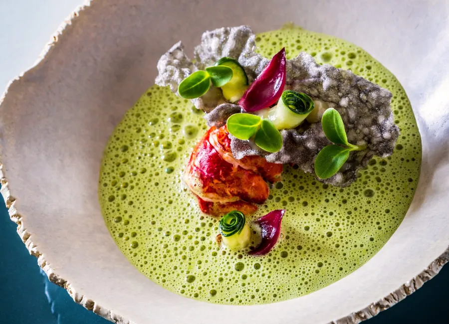 Rouleaux de printemps au tourteau homard