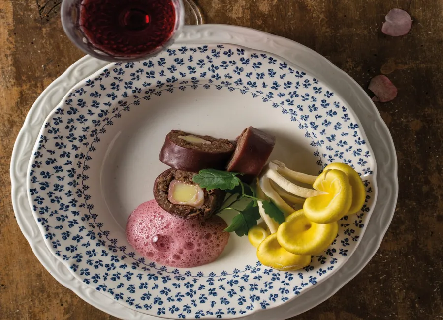 Maki de bœuf bourguignon
