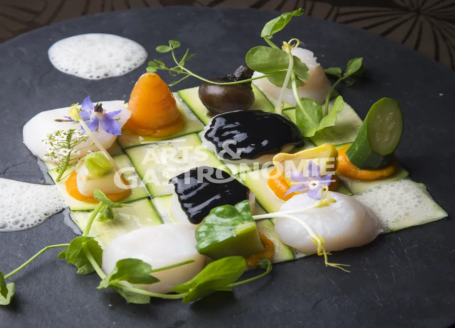 Velouté de butternut & saumon fumé