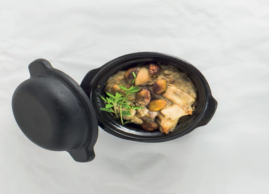 Mini terrine de lapin aux pistaches