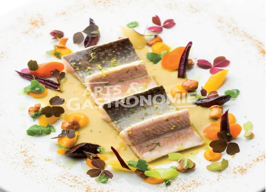 Omble fontaine, carottes de couleurs