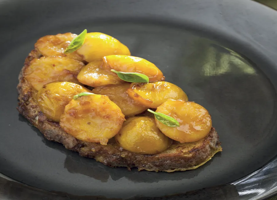 Pain perdu aux mirabelles