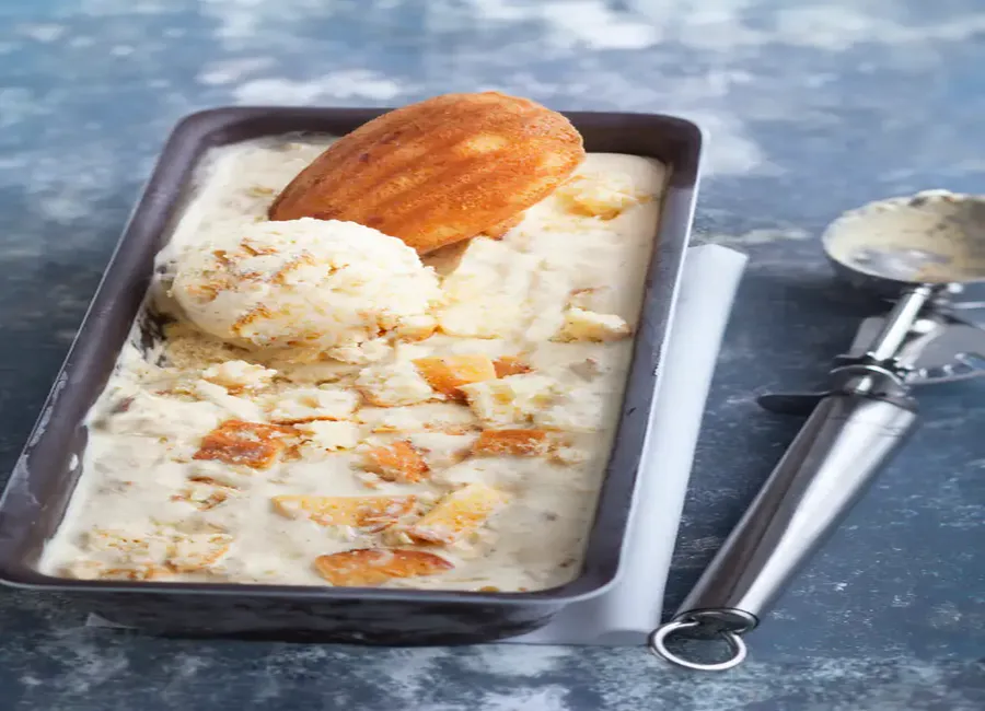 Glace à la madeleine