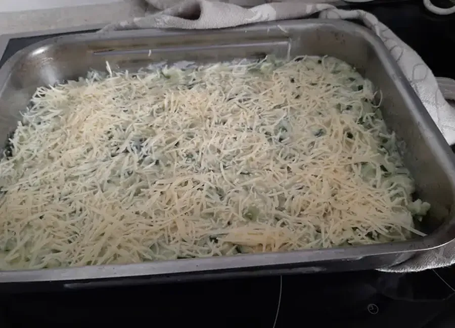 Gratin courgettes-oignons