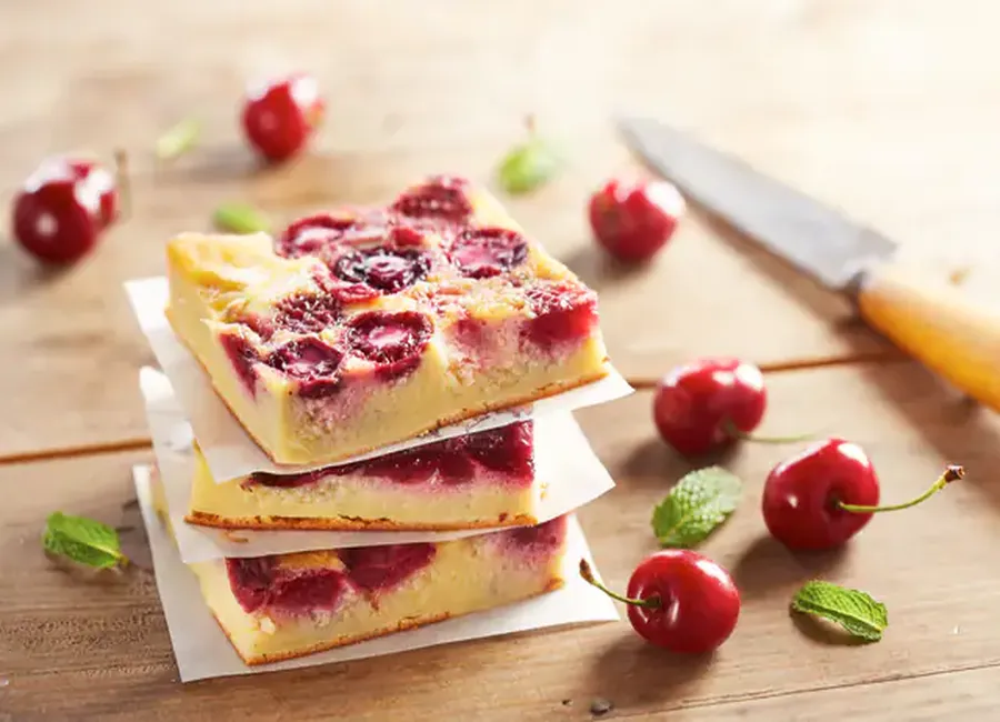 Clafoutis grand-mère aux cerises au cookeo