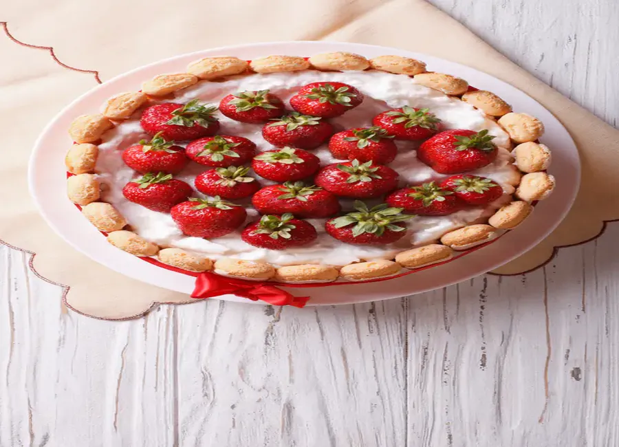 Charlotte aux fraises au thermomix