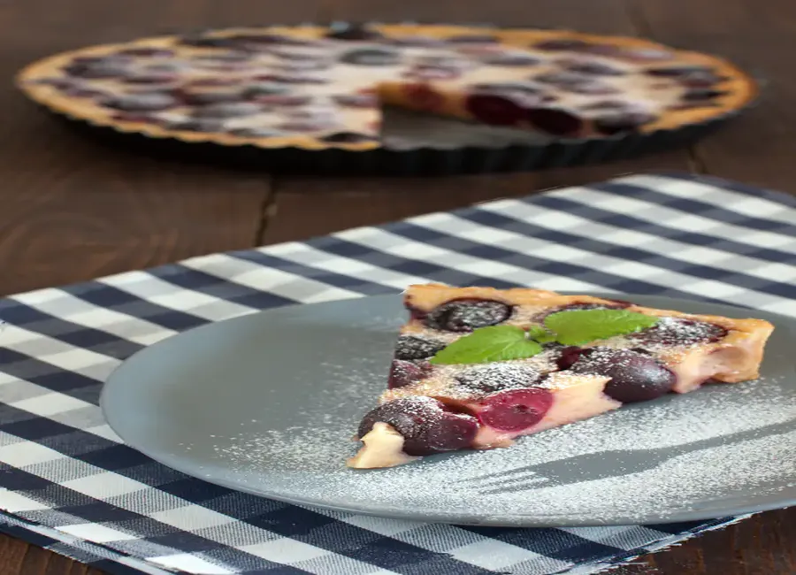 Clafoutis grand-mère aux cerises au thermomix