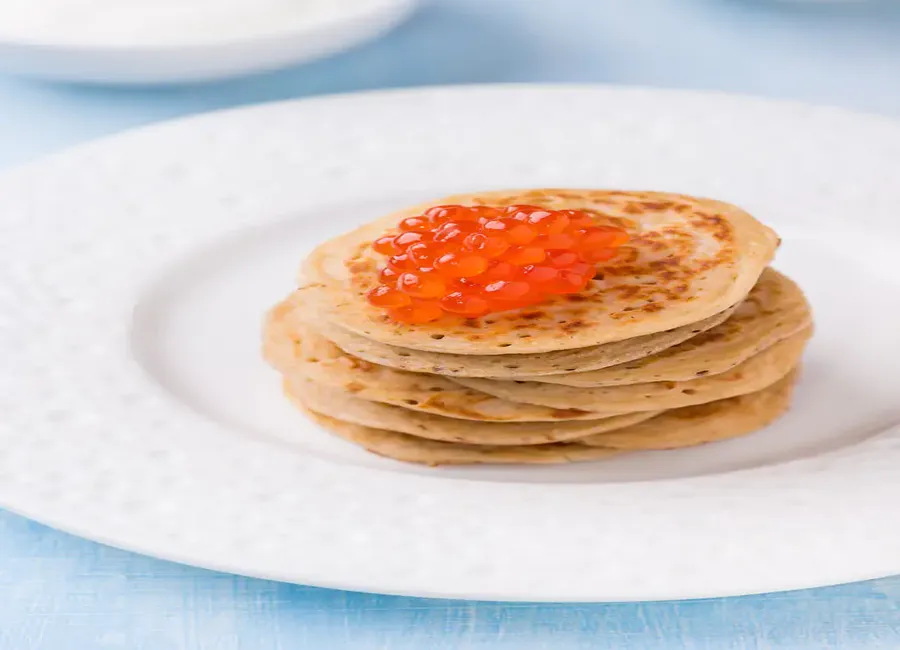 Blinis de carottes