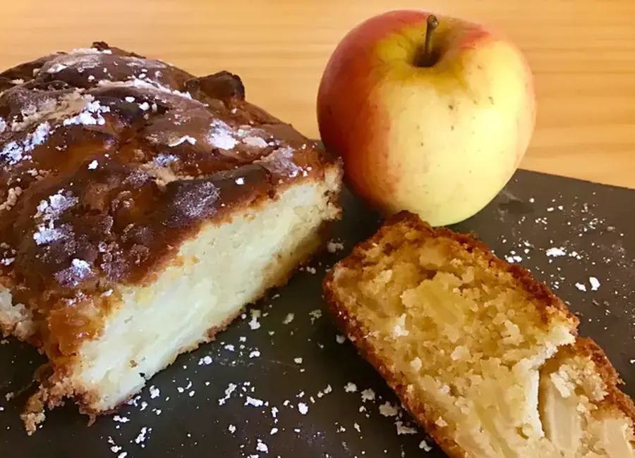 The gâteau aux pommes