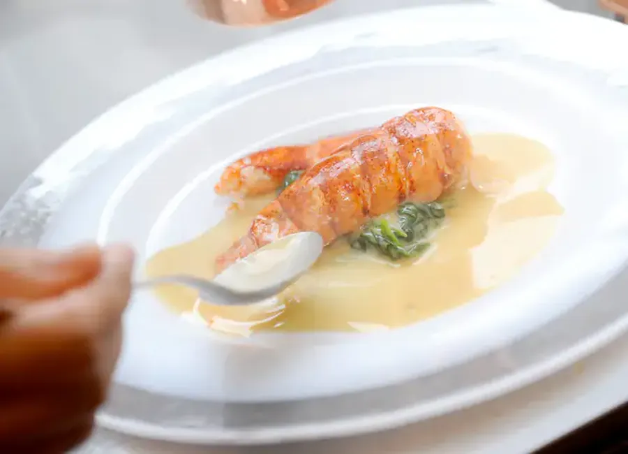 Langoustes au beurre vanillé